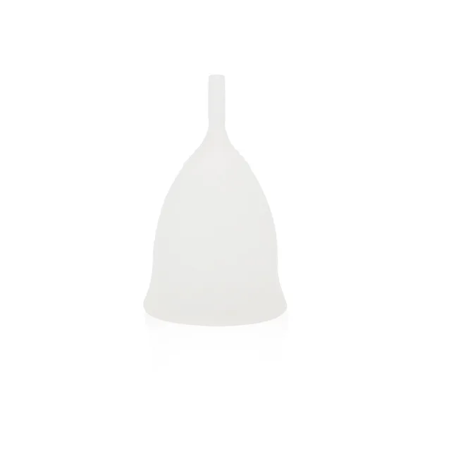 5 Color Soft Menstrual Cup FDA Reusable Female Silicone Menstrual Cup for Women Hygiene Product Silicone Cup - Цвет: Белый