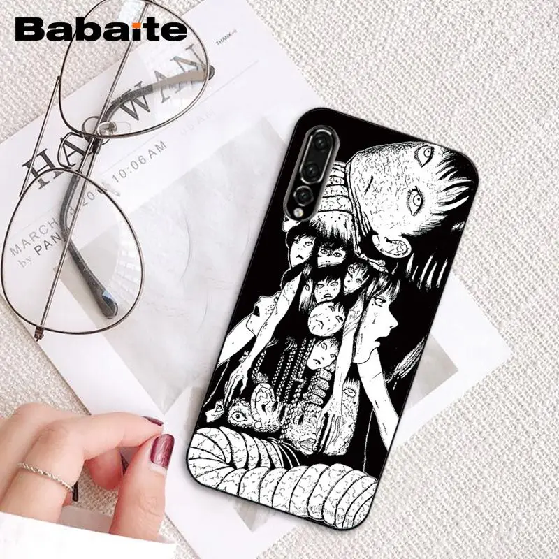 Babaite Junji Ito тройники ужас чехол для телефона huawei P20 P30 P20Pro P20Lite P30Lite Psmart P10 9lite - Цвет: A6