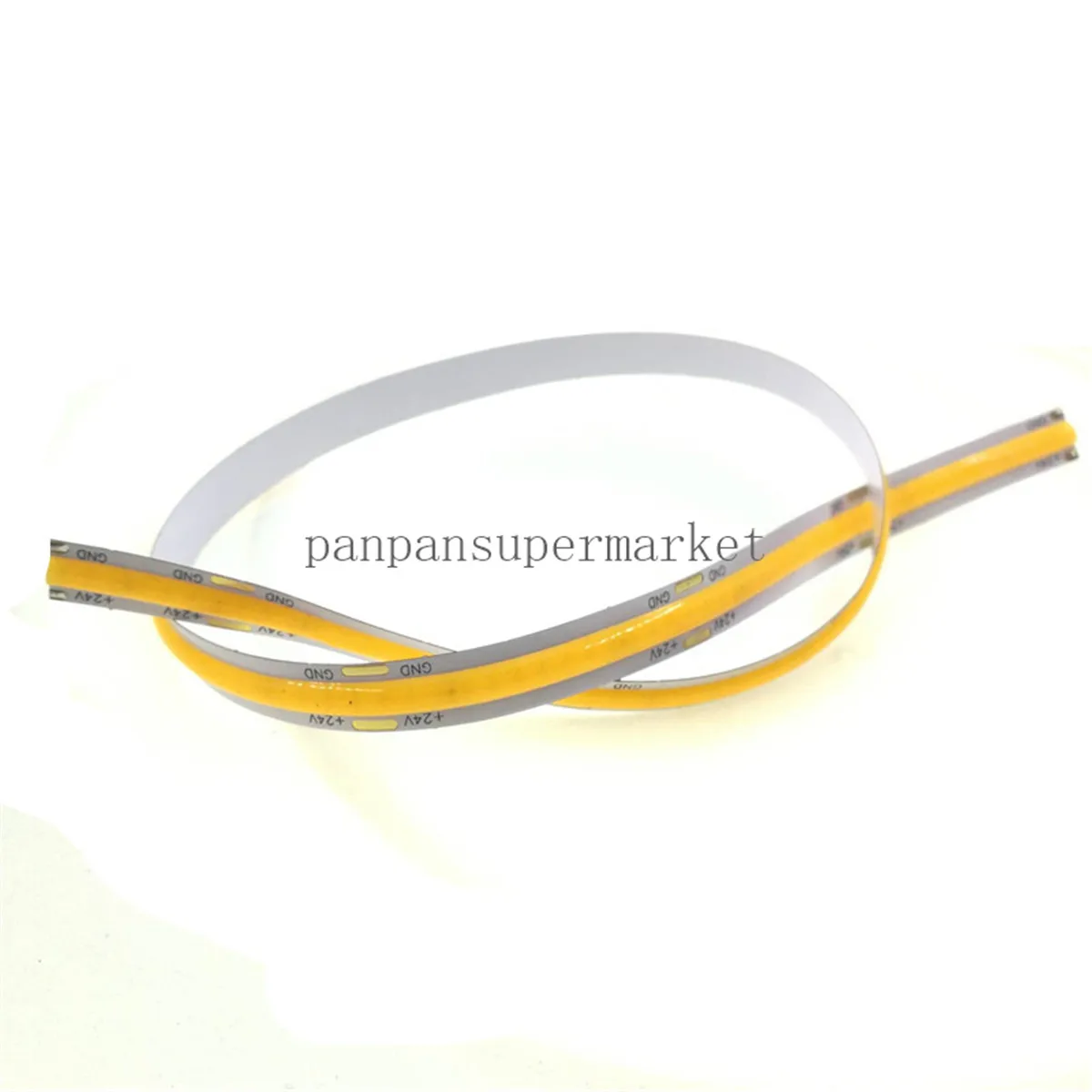 Высокая плотность COB/FOB гибкие светодиодные полосы 12 V/24 V для Шкаф Настенный декор