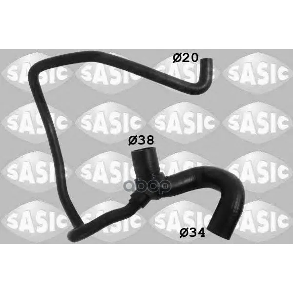 Патрубок Радиатора Opel Astra H 1.6i 05- Sasic 3406258 Sasic арт. 3406258