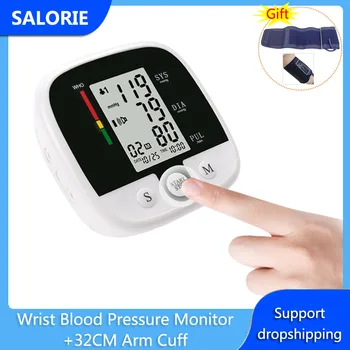 

Digital Blood Pressure Monitor Medical Tonometer Sphygmomanometer Pulsometer Heart Rate Pulse Meter Adults Children Health Care