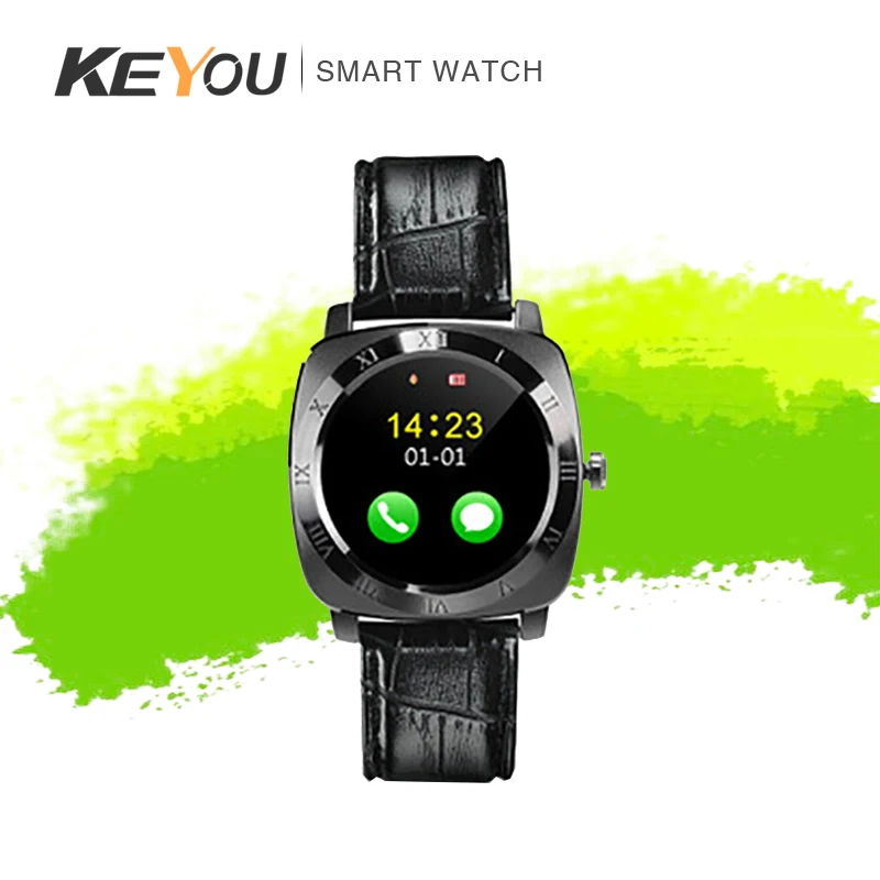 KEYOU-X3, смарт-часы, модные, художественные, для мужчин и женщин, 1,3 дюймов, full touch, совместимы с huawei, Xiaomi, поддержка SIM/TF карт