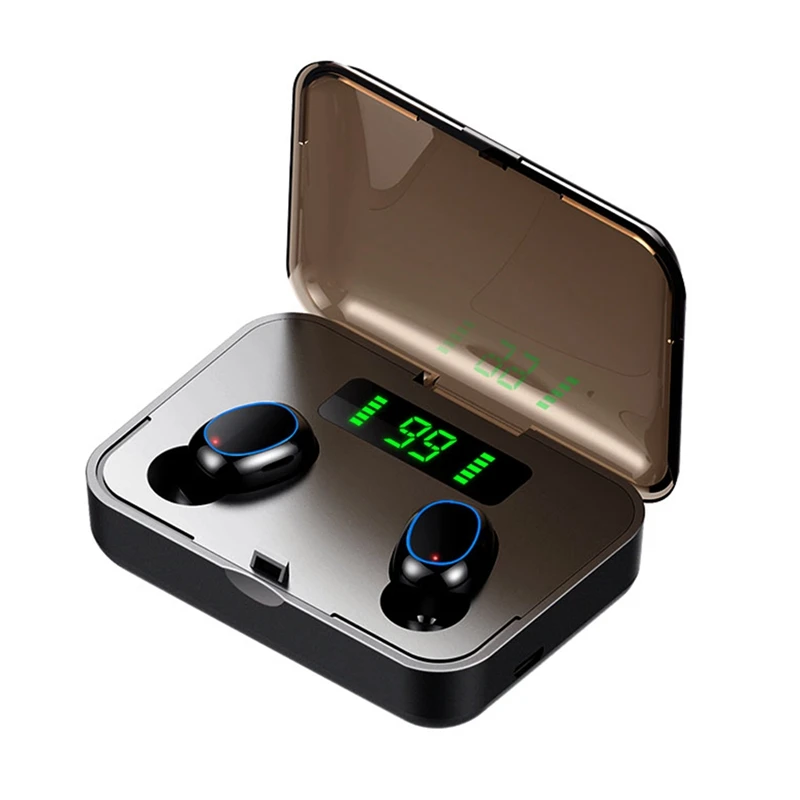 A2S TWS 5 0 Bluetooth Headset Stereo Earphone Wireless Headphone Sports Headset For Xiaomi Samsung Smartphone