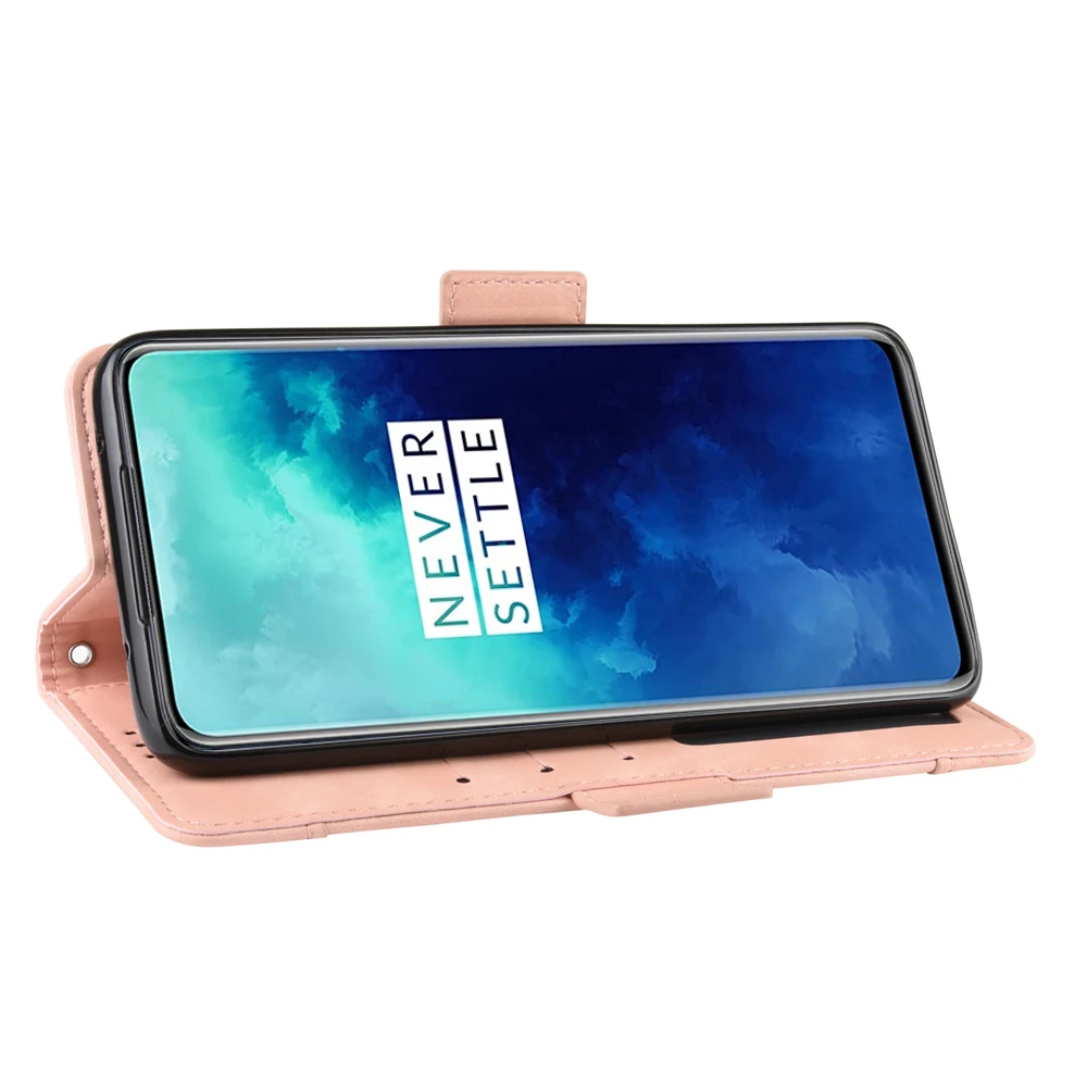 Для OnePlus 7T 7T Pro 7 Pro 7 Чехол из искусственной кожи чехол-кошелек с отделением для карт чехол для телефона Магнитный Флип-Стенд защитный чехол 1+ 7T