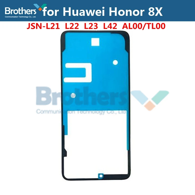 Для huawei P20 P20Pro P30 Pro задняя крышка корпуса клейкая для Honor 8X9X9 10 20 20i наклейка 3M клей крышка батареи наклейка лента - Цвет: 1pcs for Honor8X