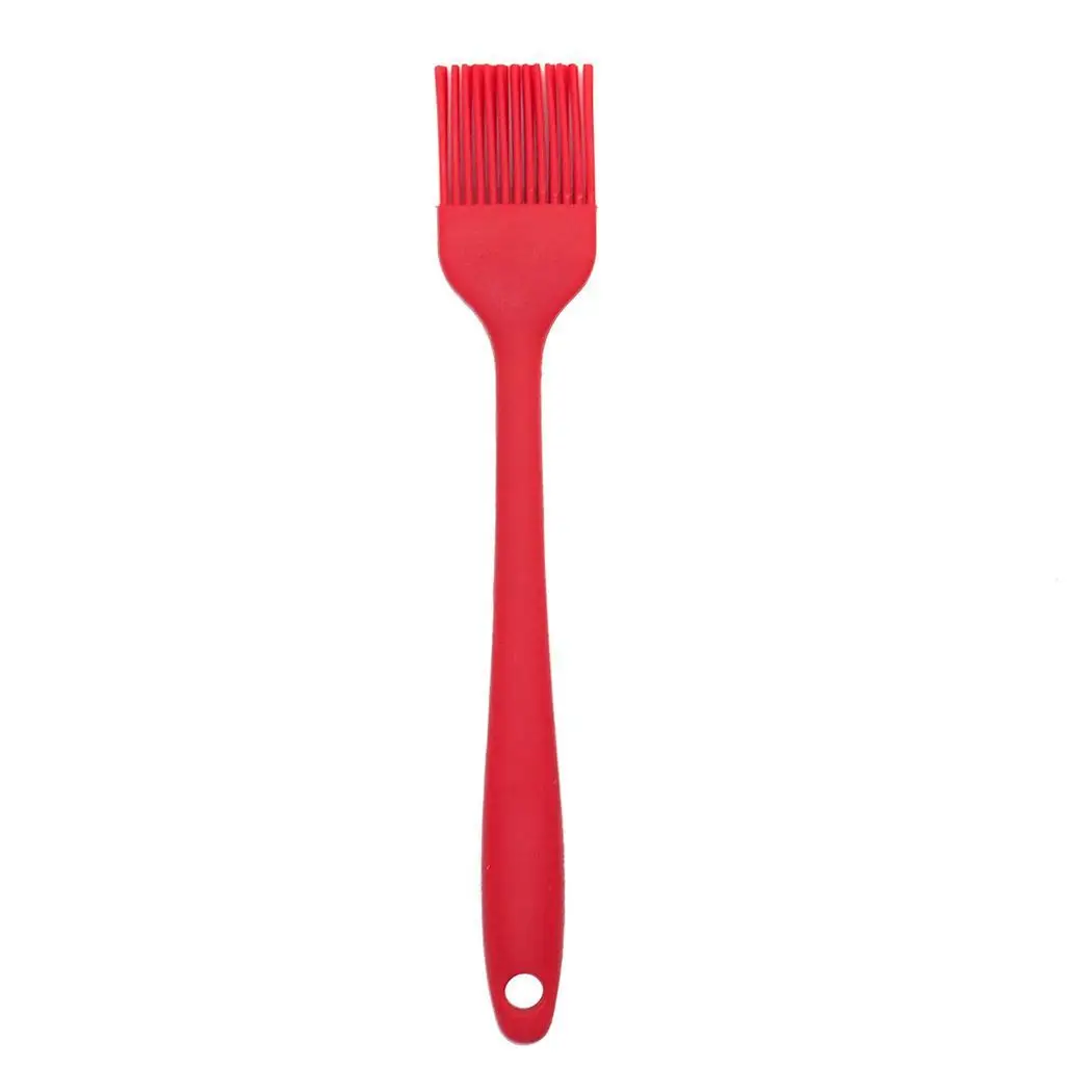 Прочные практичные термостойкие силиконовые кухонные принадлежности черный/красный кухонный инструмент - Цвет: red27 x 3.8cm