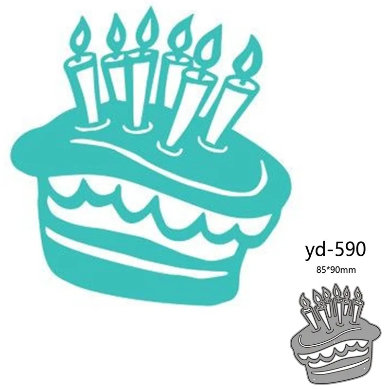 

Металлические штампы для вырезания форма для украшения торта на день рождения Скрапбукинг бумажный нож для рукоделия форма лезвие перфоратор трафареты