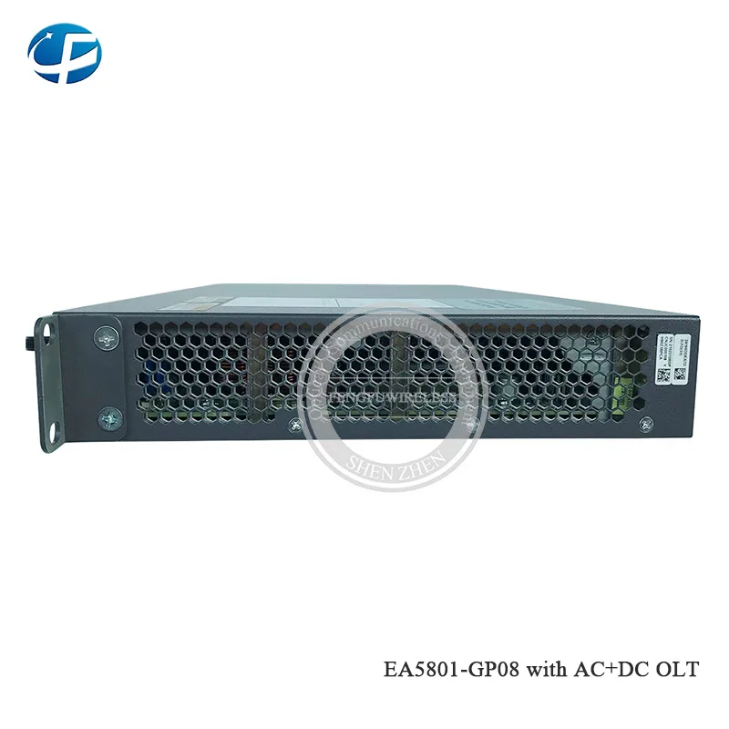 Лидер продаж компактная двойная мощность Hua wei OLT EA5801 GP08 10G GPON XG PON FTTH 1U в форме