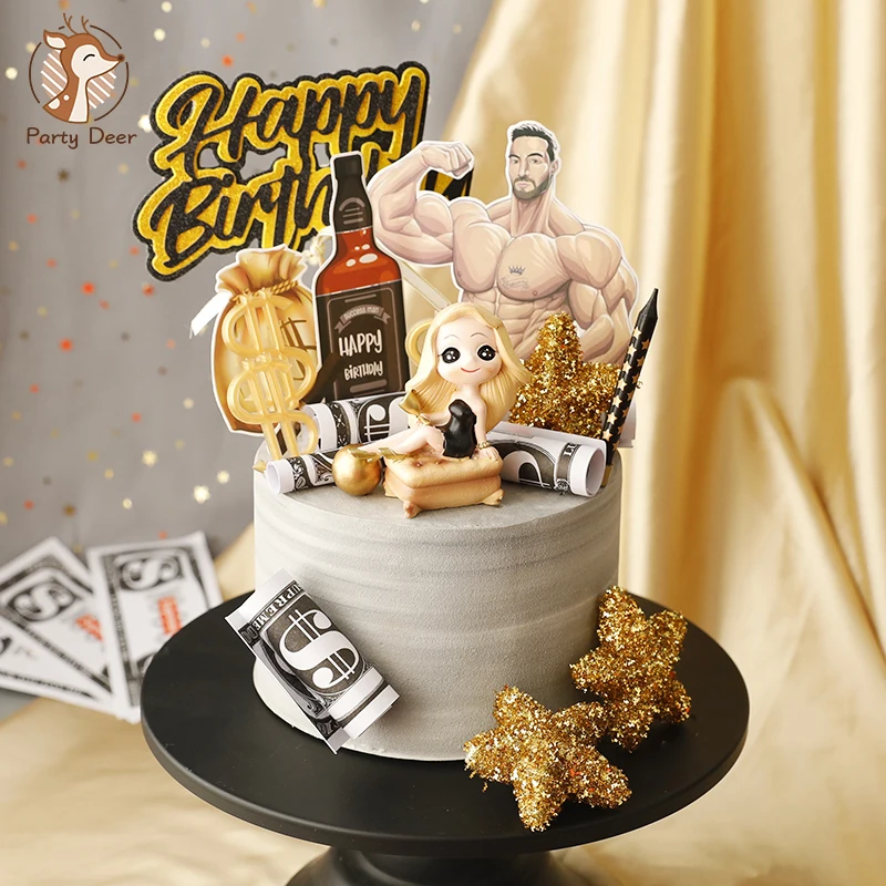 Recolectar 77+ images pastel feliz cumpleaños para hombre Viaterra.mx