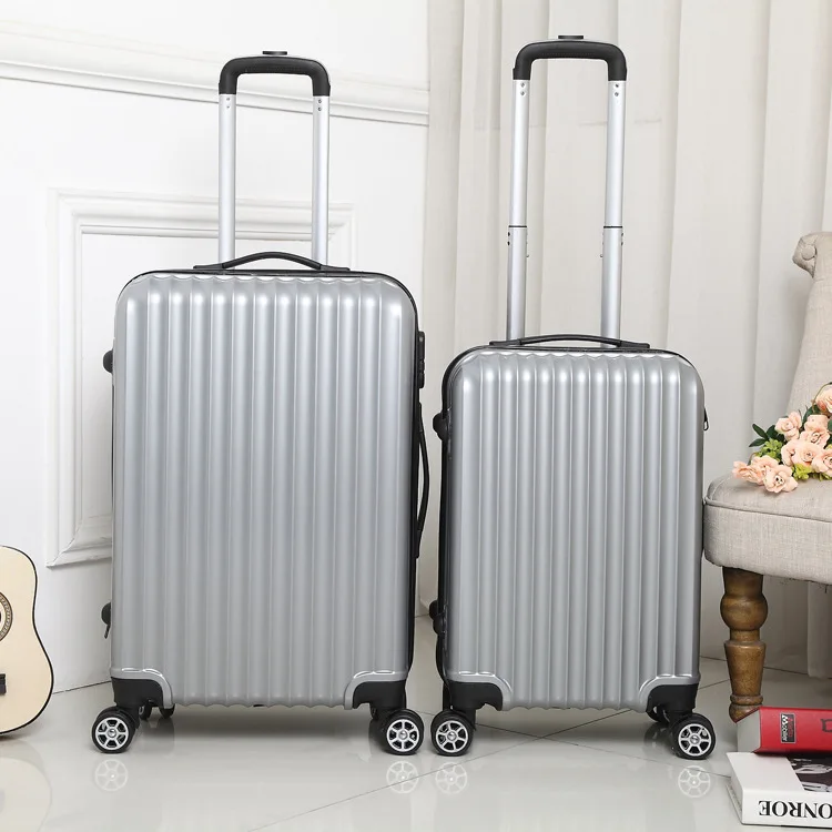Горячая 20/24/28 дюймов багаж на ролликах Sipnner колеса ABS+ PC бленда для объектива в Для женщин масштабных дорожных чемоданов, мужская мода кабина для ручной клади тележка для багажа