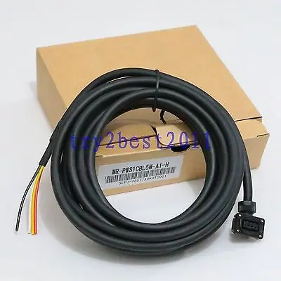 

DHL/EMS 2 Sets Programming cable for original MR-PWS1CBL5M-A1-H MR-J3 Motor HC-MP/HC-KP -C1