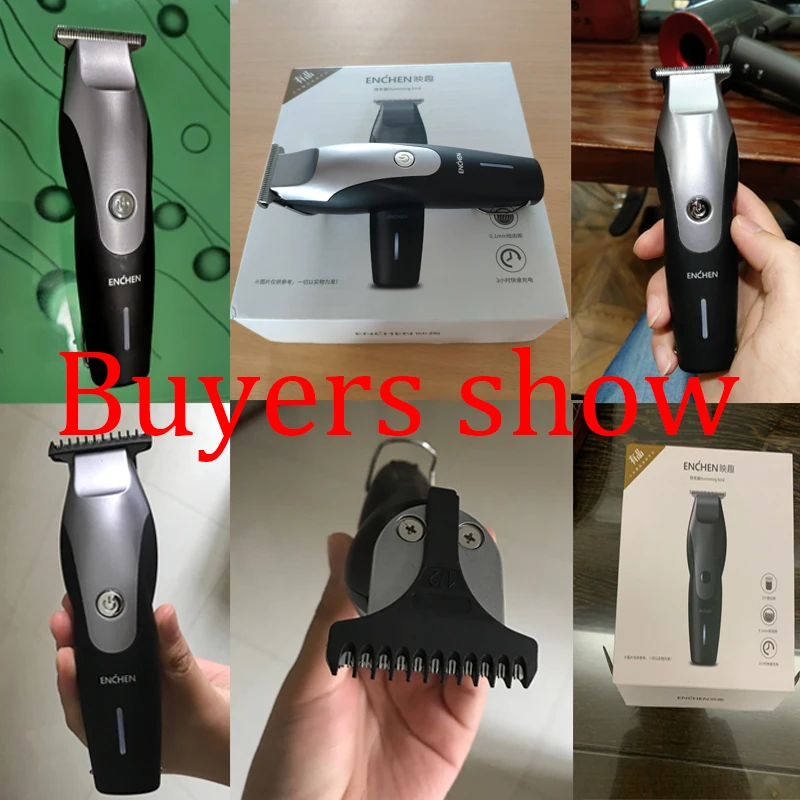 Günstige Xiaomi professional Hair clipper haar trimmer elektrische haar clipper männer bart trimmer cordless haarschnitt geräuscharm 5
