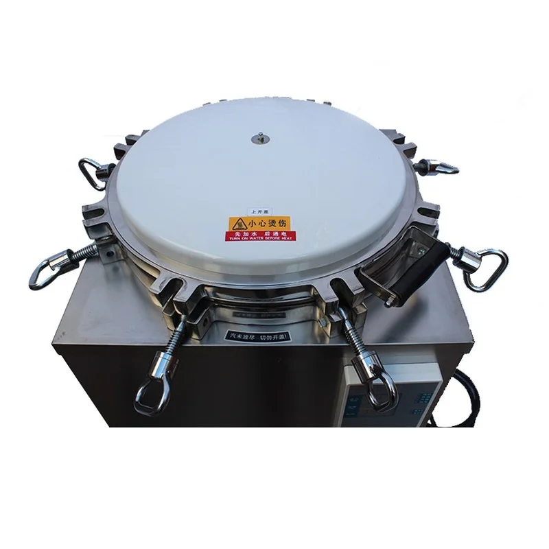 50L Vertical Pressure Steam Sterilizer LED Display Automation D3ntal Sterilization Equipment Medical Autoclave LS-50LD