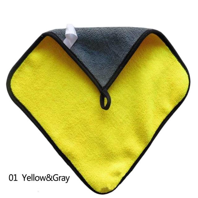 Super Absorbent Car Wash Coral Velvet Towel Cleaning Drying Cloth