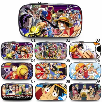 

New One Piece Luffy Pencil Cases Stationery Storage Pen Bag Gifts School Office Pencil Bags Lovely Pencil Pouch