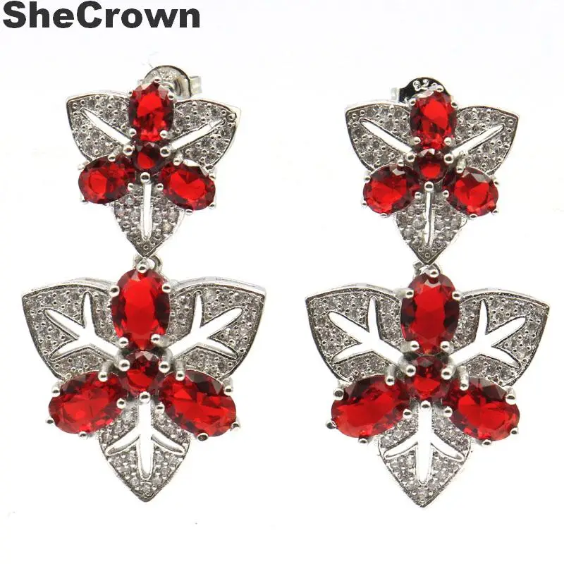 

Gorgeous Golden Citrine. White CZ Ladies Wedding 925 Gold Silver Earrings 37x10mm