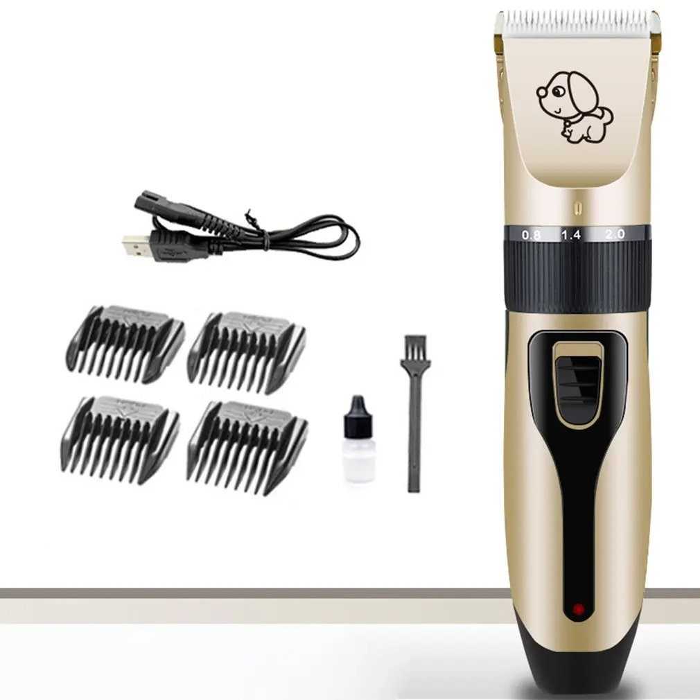 

Pet Electric Clipper High Quality Ceramic Cutter Head 5Th Gear Fine Shaving Low Noise Design Lasting Endurance 1 Set