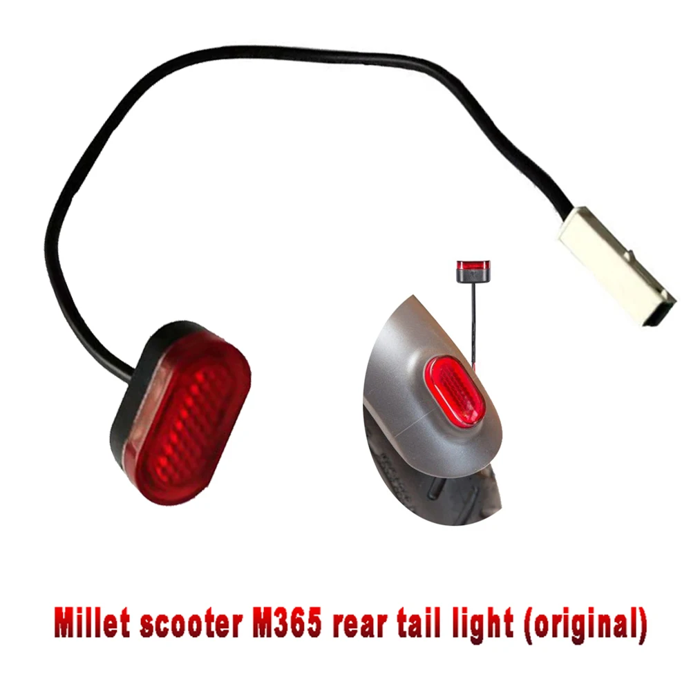 

Electric Scooter Rear Tail Light Lamp LED Tail Stoplight Brake Bird Scooters Safety Light for Xiaomi M365 Scooter Vehicles
