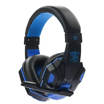 

Gaming Headset Earphone Wired Gamer Headphone Stereo Sound Headsets With Mic LED light For Computer PC Gamer