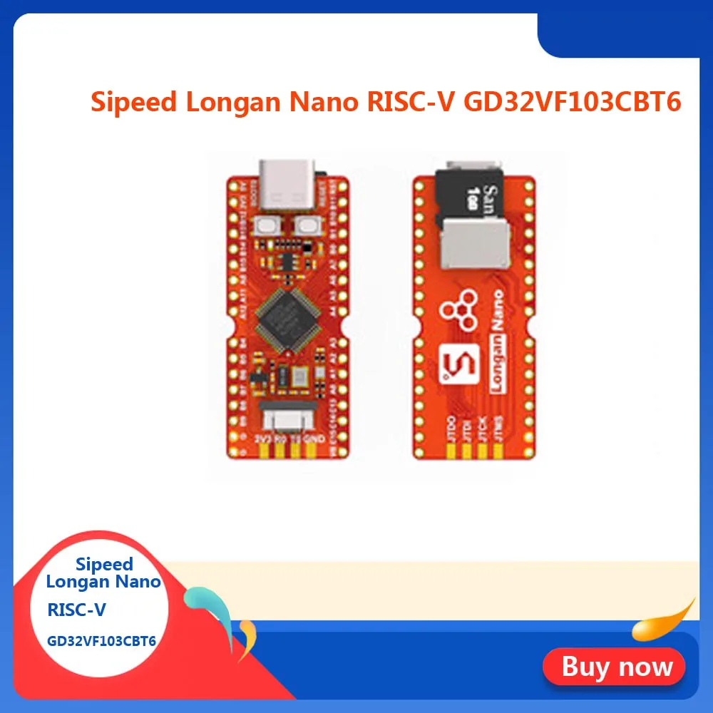 Sipeed Longan Nano RISC V GD32VF103CBT6 макетная плата MCU|Аксессуары для демонстрационных стендов|