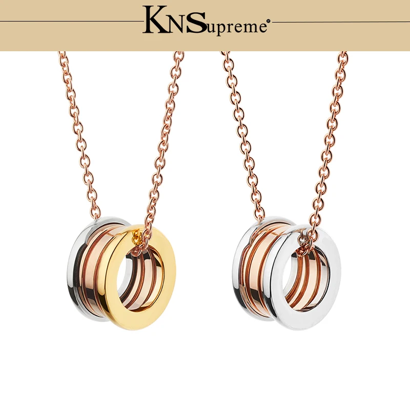 

KN Bulgaria necklace set 1:1 Original 100% 925 Sterling Silver Women Free Shipping Jewelry High-end Quality Gift Have logo