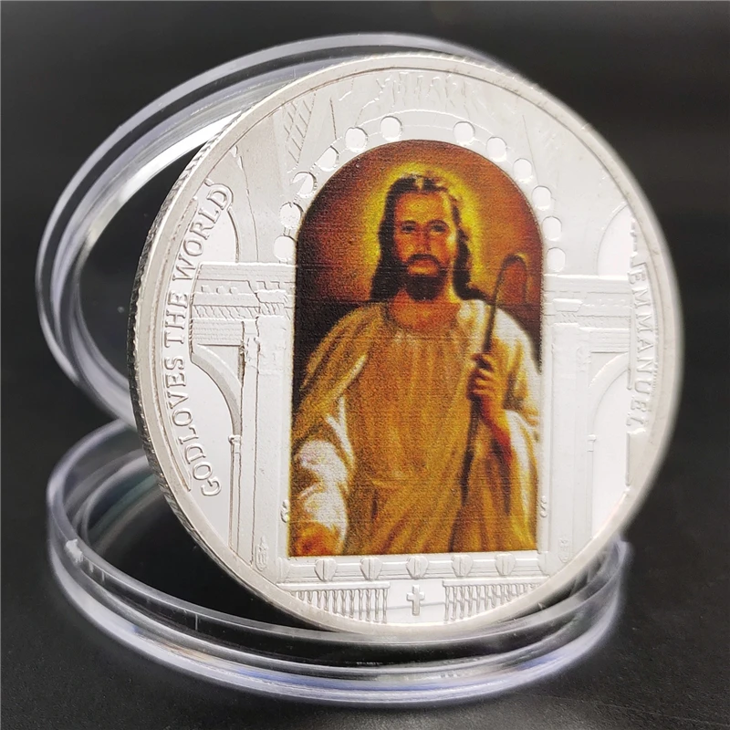 Jesus last supper commemorative coin collection collectible christmas gift HICA