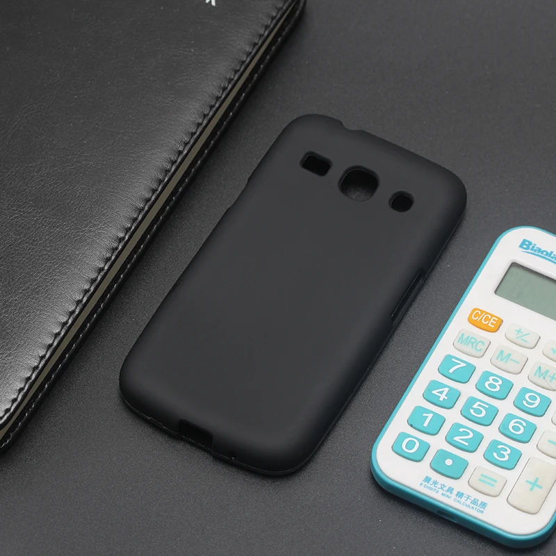 AMMYKI мягкий силиконовый Вертикальный чехол 4 3 дюйма для Galaxy Star 2 Plus SM-G350E cover Samsung