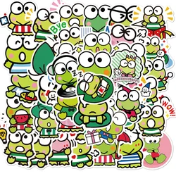 10/30/50PC aux Grands yeux Grenouille Colobby Bande Dessinée Graffiti Autocollant Ordinateur Portable Thermos Tasse Décoration Autocollant Imperméable À L'eau En Gros 