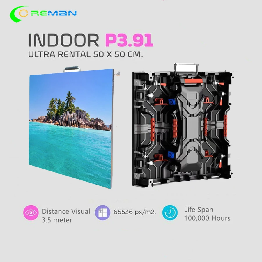Светодиодный экран для концерта p3.91 светодиодный дисплей 500x500 рекламные