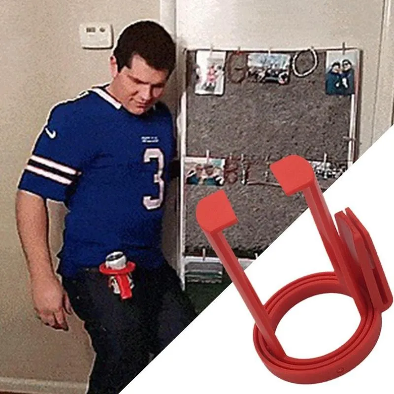 1pc Wearable Drink Holder Beer Cup Beverage Stabilizer Easy Carry Stand