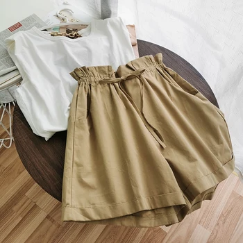 

Summer Women Casual Two Piece Set Elegant White/Black Round Neck Sleeveless Shirts + High Waist Shorts Female 2pcs Set Suit 2020