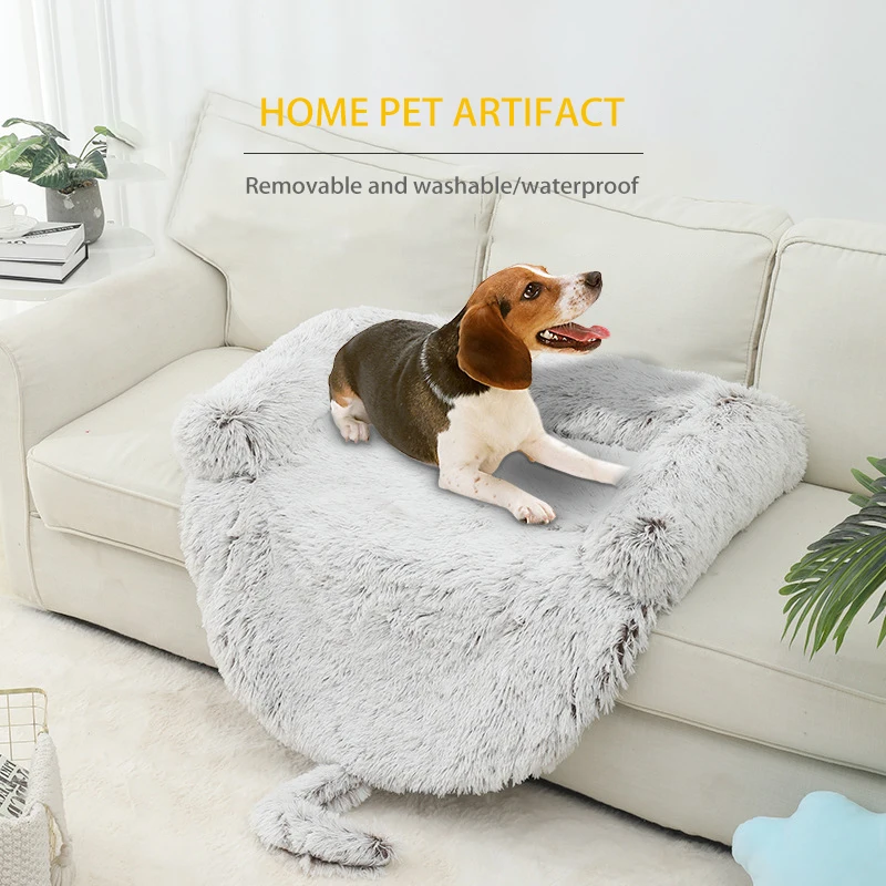 Large Soft Luxury Dog Pet Bed Mattress Fleece Warm Cushion Waterproof Pillow 