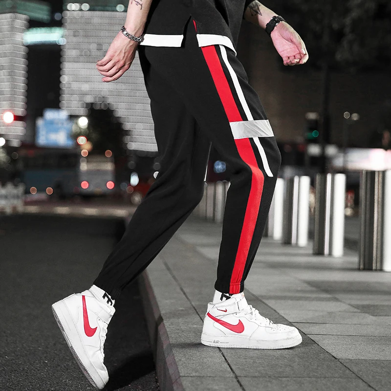 SingleRoad брюки карго мужские шаровары джоггеры Harajuku Sweatpant хип хоп брюки уличная Мужская мода повседневные брюки