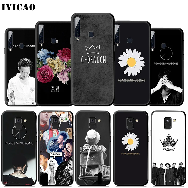 IYICAO G dragon GD BIGBANG мягкий чехол для samsung Galaxy A9 A7 A8 A6 плюс 2018 A3 A5 2017 2016 &amp J6 крышка |