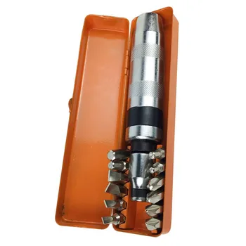 

13pcs Impact Screwdriver Motorcycle Repair Star Hexagon Detachable Head Tools
