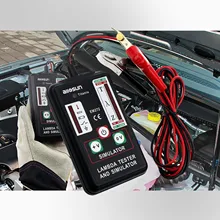 Lambda Tester & Simulator Test 1,2,3 and 4 Wires Sensors Durable ABS Enclosure Low Battery All-Sun EM272