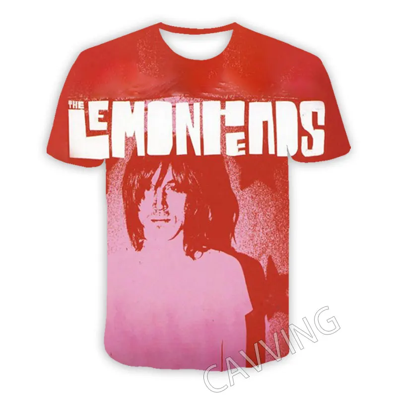 

CAVVING 3D Printed The Lemonheads Band Casual T-shirts Hip Hop Tee Shirts Harajuku Styles Tops Clothing for Men/women