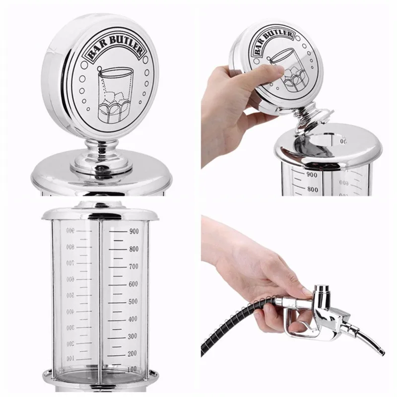 Mini Plastic Beer Dispenser Machine Single Gun Pump Gas Station Bar Supplies liquor dispenser
