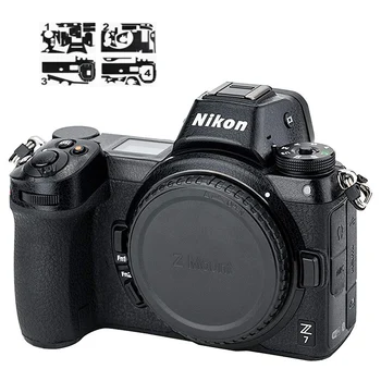 

Anti-Scratch Leather Texture Protective Film Sticker Protector For Nikon Z7 Z6 Camera Decoration