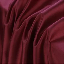 Плотная натуральная шелковая смесь шерсти, Роскошная ткань для брендовой модной женской одежды, одноцветная
