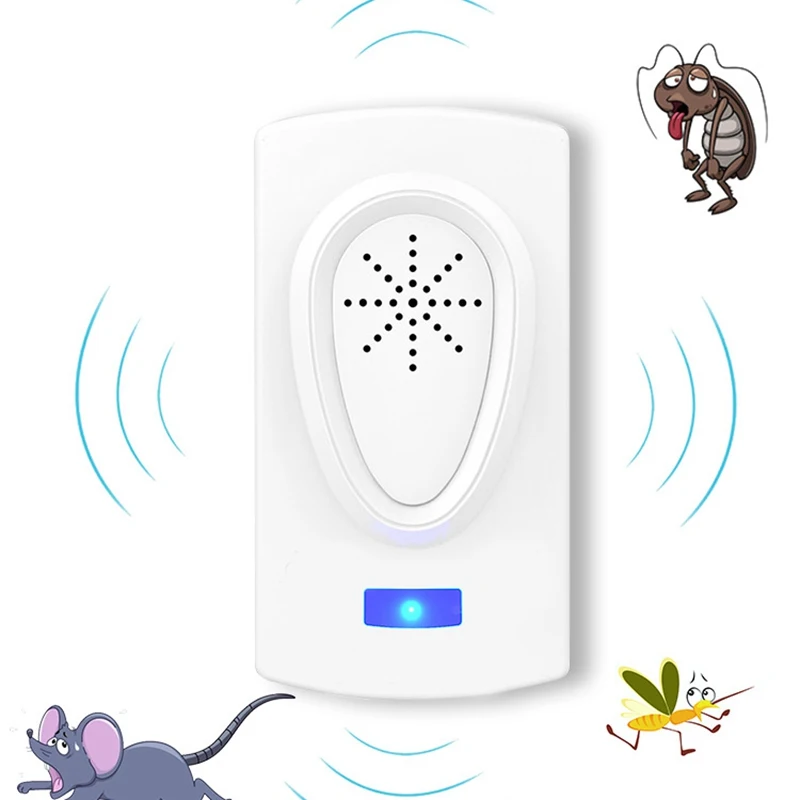 

Ultrasonic Anti Mosquito Killer Repellent Outdoor Insect Repeller Electronic Anti Rodent Insect Repellent Mouse Cockroach