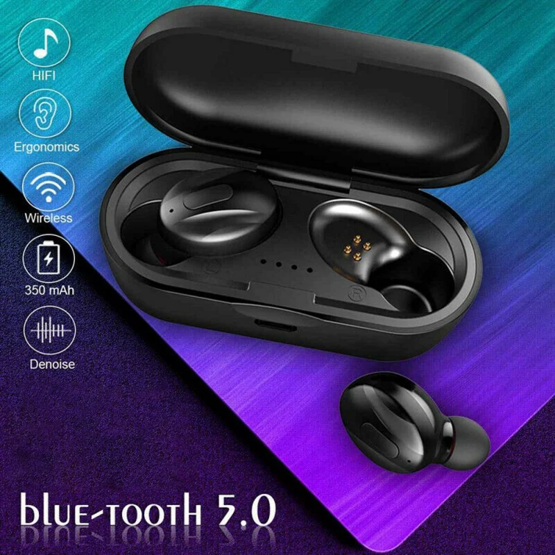 TWS Bluetooth 5,0 наушники TWS Беспроводные Наушники Громкая связь Голосовое управление Bluetooth 5,0 шумоподавление управление