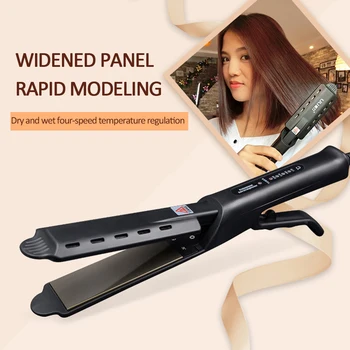 

Ceramic Tourmaline Ionic Flat Iron Hair Straightener Professional Glider US HOT