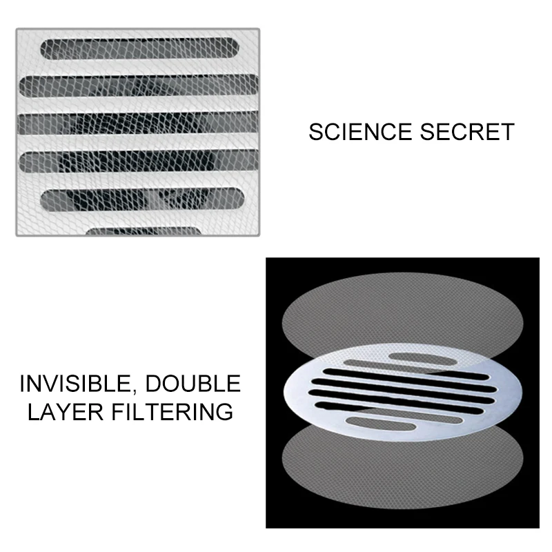 100pc One-time Floor Drain Cover Plug Filter Hair Catcher Strainer Bathroom Hair Anti-blocking Floor Drain Bathroom Supplies