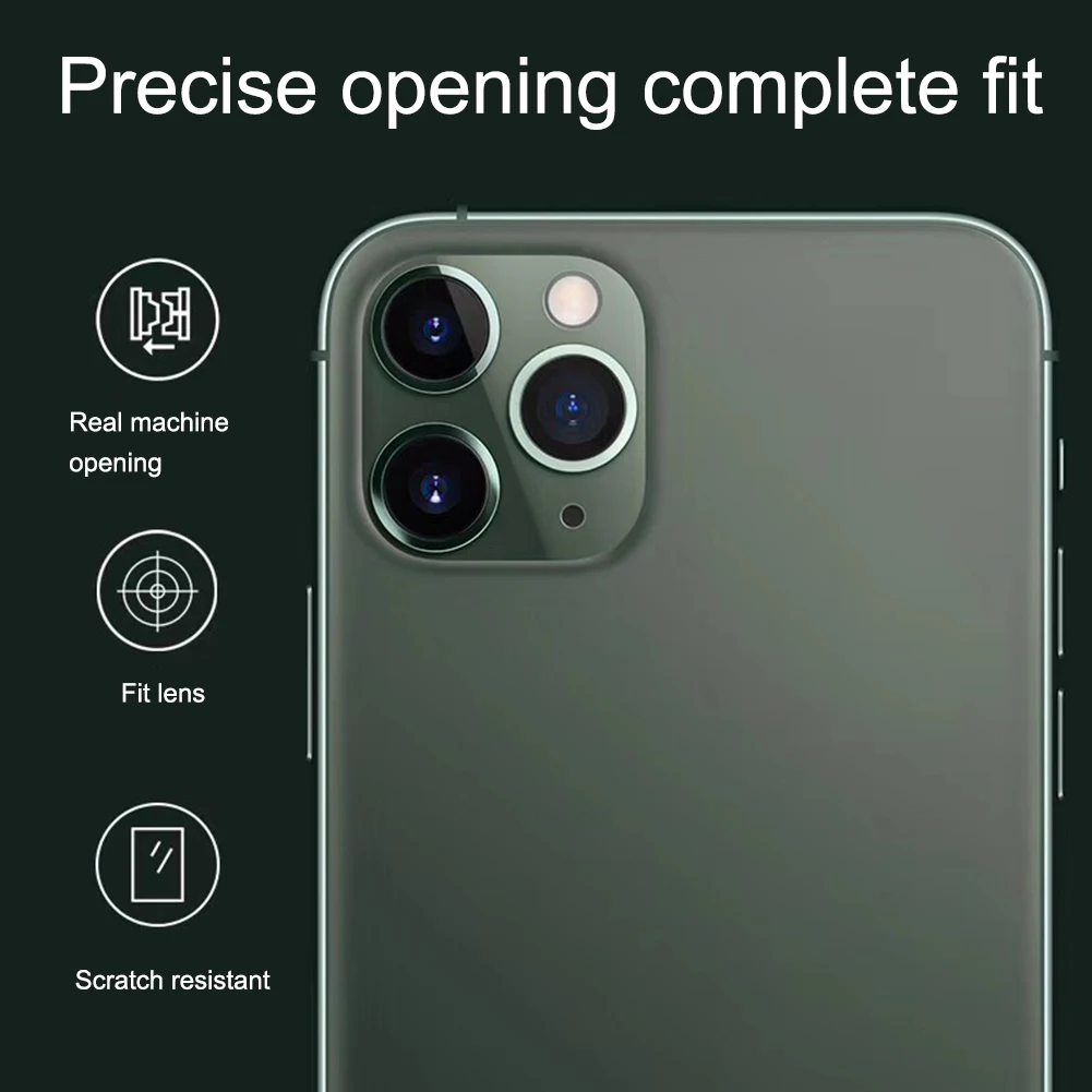 Закаленное стекло секундная Замена для IPhone XR крышка объектива камеры 11 Pro против