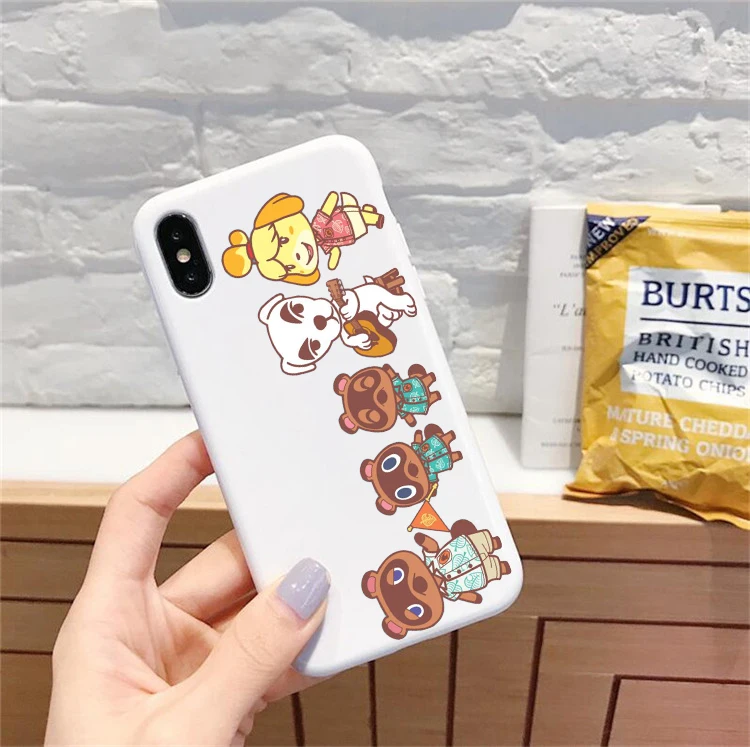 Мягкий силиконовый белый чехол для iPhone 8 8plus X 7 plus 6 6S Plus 11pro|Бамперы| |