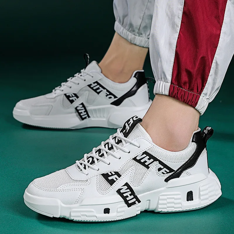 

2020 Spring New Style MEN'S SHOES Casual Sports Trendy Shoes Students Versitile Fashion Breathable Shoe Men Extra High Hot Selli