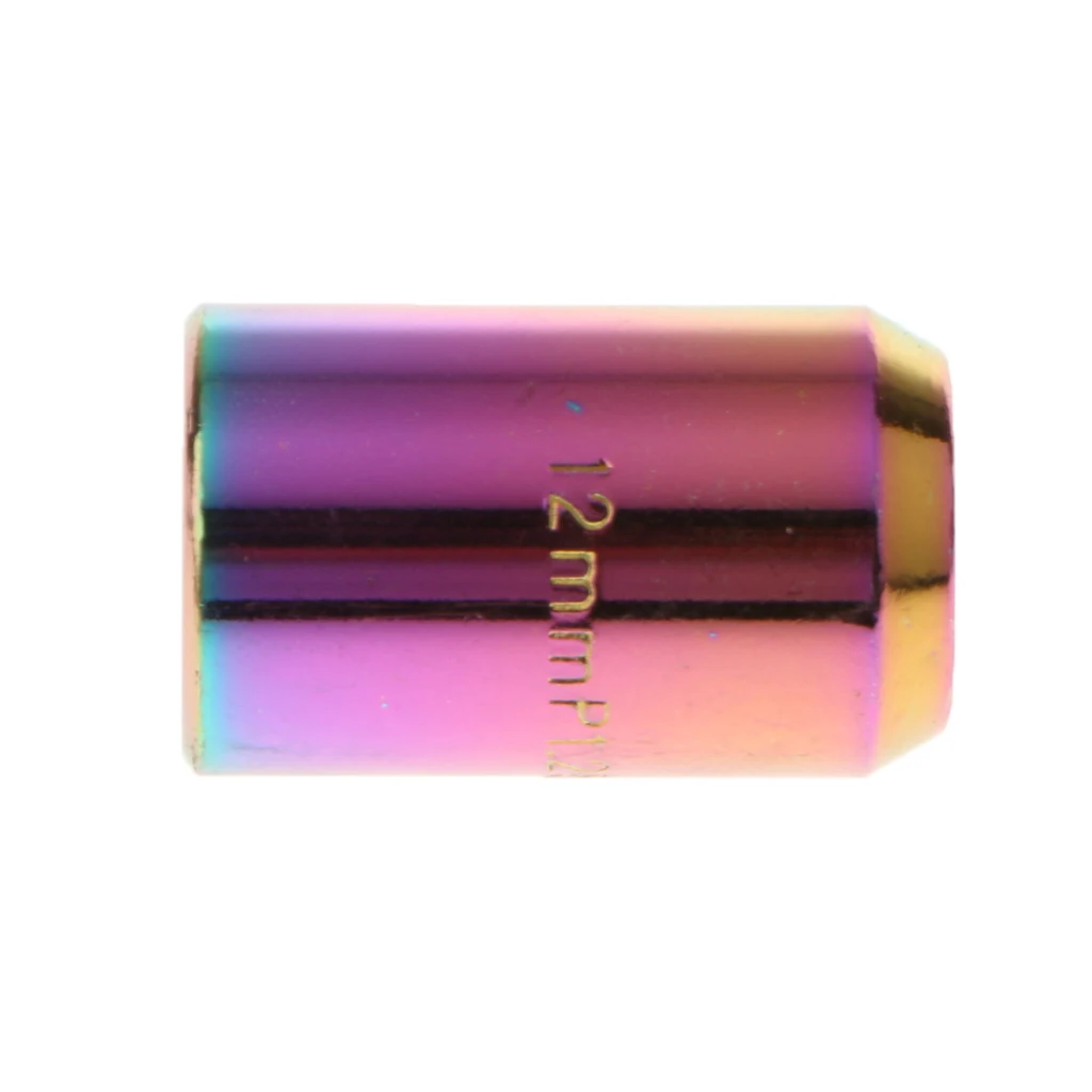 20 Pieces Auto Car Wheel Rim Racing Lug Nuts 31mm with Lock M12X1.25mm