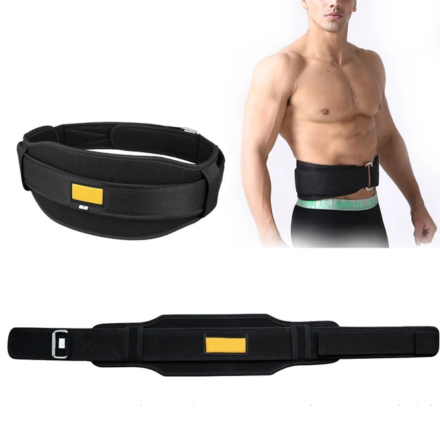 US $10.06 Body Building Fitness Adjustable Weight Lifting Belt Gym Wide Back Waist Support Protect Exercise T