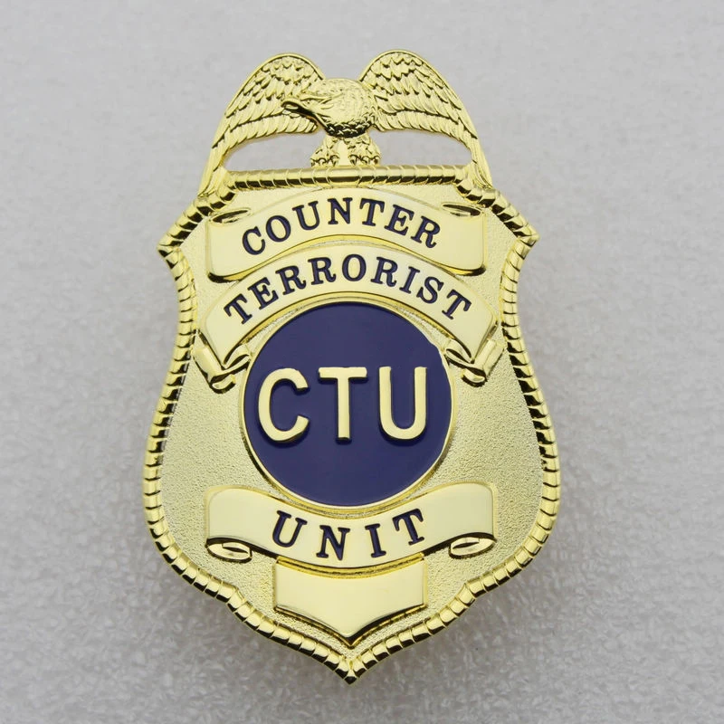 Classic Ctu Counter Terrorist Unit, Replica Movie Prop Pin Badge Badges AliExpress
